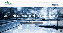 Desktop Screenshot of jdeit.com